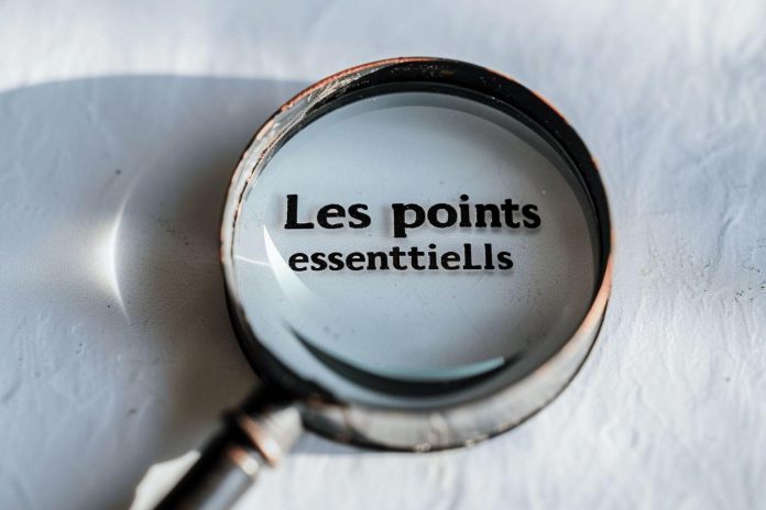 Aujourd’hui à la loupe : les points essentiels. Aujourd’hui à la loupe : les points essentiels.