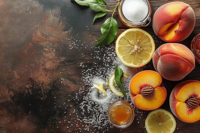 Comment faire confiture de peche ?